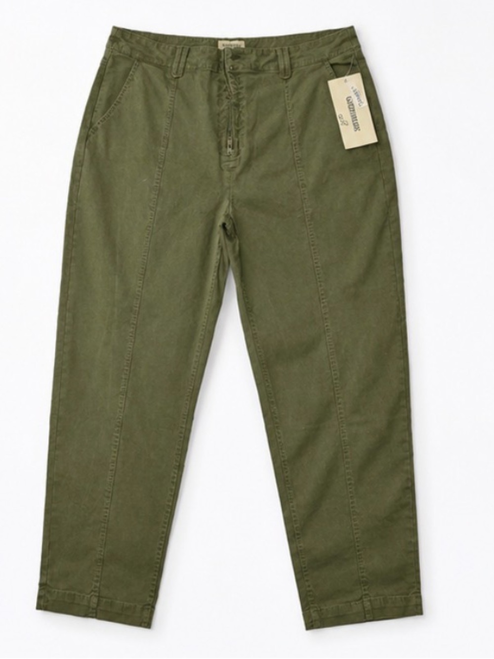 NWT Goodthreads Olive Green Utility Pants Size 18